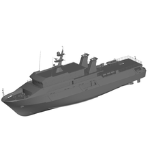 navio guerra 3d print model - Mito3D