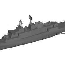 nave guerra 3d print model - Mito3D