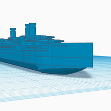 warship 001 3d print model - Mito3D