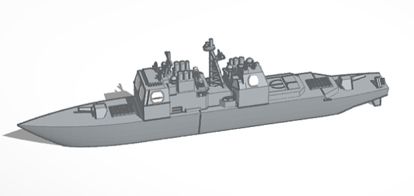 warship toys 3d print model - Mito3D
