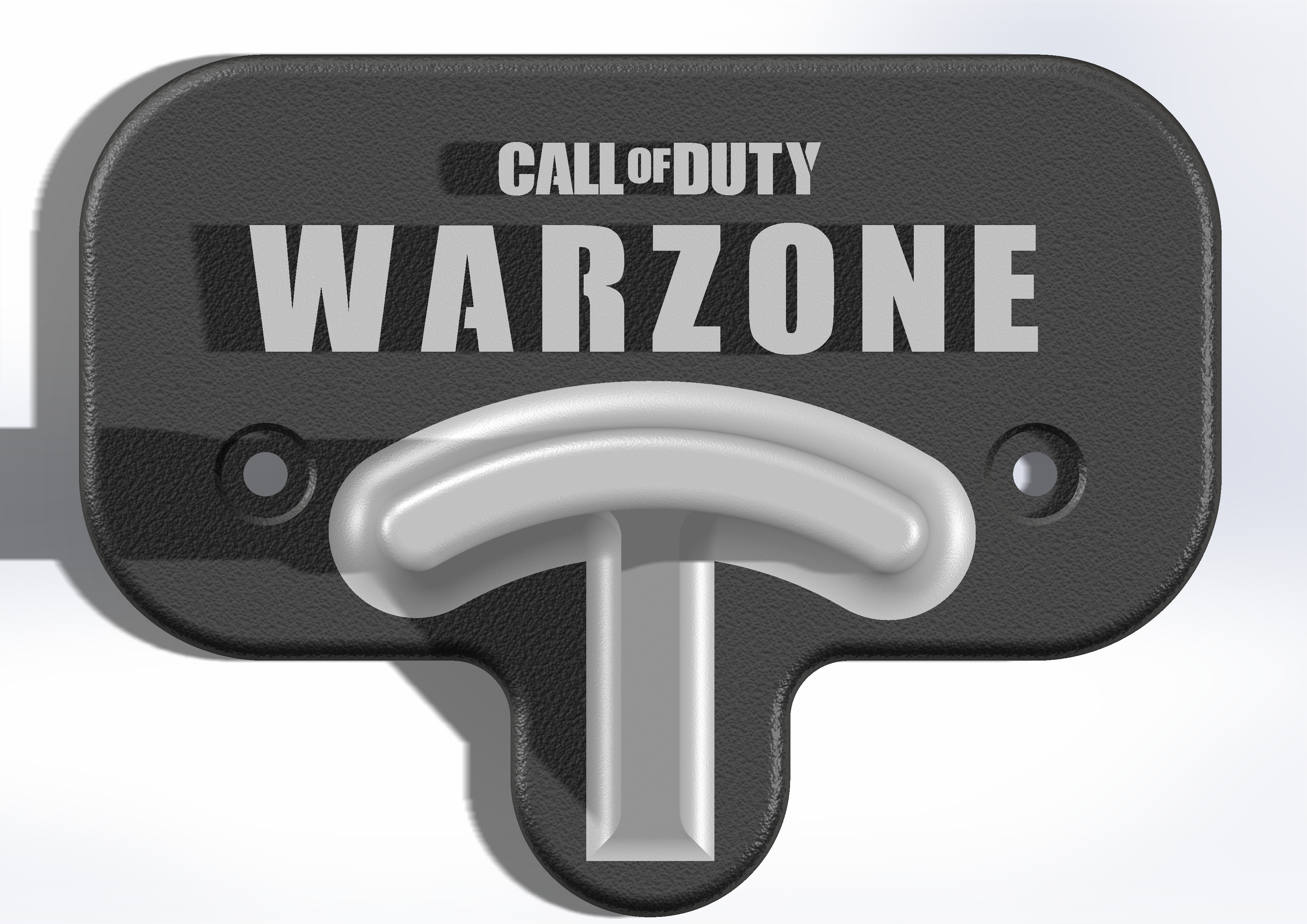 warzone headphone stand 3D print model - Mito3D