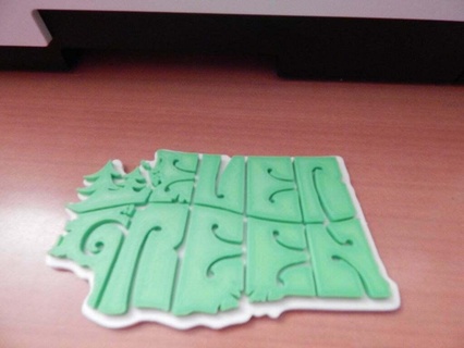 Washington feuilles persistantes art 3d print model - Mito3D