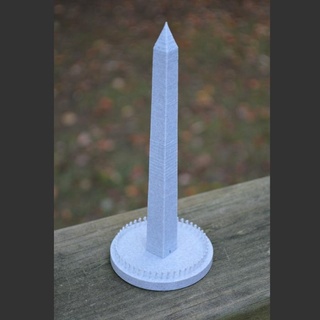 washington monument dc - usa america tower president obelisk american landmark george capital us capitol miniworld gw miniworld3d columbia 3d print model - Mito3D