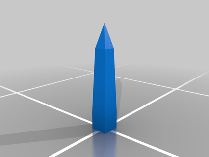 Washington Monument 3d Drucken 3d print model - Mito3D
