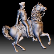 Washington statue stl fichier cnc routeur 3d modèle bas relief art soulagement 3d print model - Mito3D