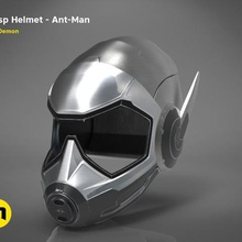 wasp helmet game 3d printing war toy ant universum infinity costume cosplay armor accessories model high detailed wearable movie marvel man 3d print model - Mito3D