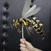 wasp mécanique tueur à la robotique divers guêpe 3d 3dprinting 3dmodeling aérographe 3d print model - Mito3D