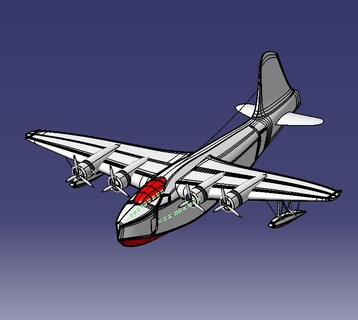 wasserflugzeug verschiedene 3d print model - Mito3D