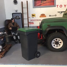 poubelle de 1 à 10 divers corbeille diorama garage la dérive crawler l'échelle rc gang 93 3d print model - Mito3D