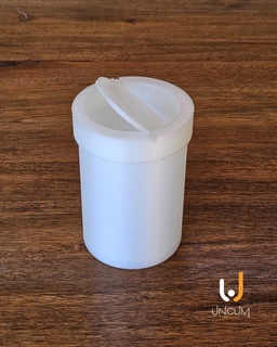 Abfall Behälter Müll klappbar Deckel Papierkorb Tacho Basurin falten 3d print model - Mito3D