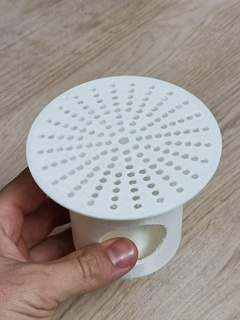 waste drains anti-odor floor drain support needed bathroom odder water one way trap bug 3d print model - Mito3D