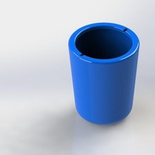 wastebasket 30cm 3d print model - Mito3D