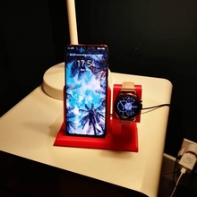 orologio 3 galassia Telefono supporto galaxywatch In piedi smartphone flashfortews 3d print model - Mito3D