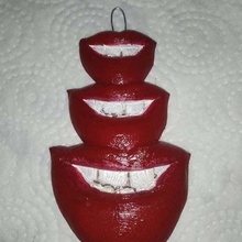 watch mouth art sculptures 3d print model - Mito3D