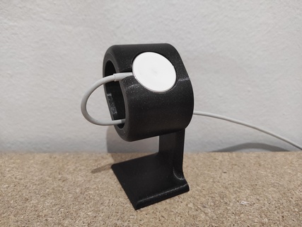 watch stand docking station - apple iwatch 3d print model - Mito3D