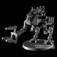 watchman powerloader sentinel power lifter powerlifter forklift aliens conversion imperial navy guard astra militarum bits arm robot 3d print model - Mito3D