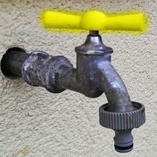 water-tap handle snap 3d print model - Mito3D