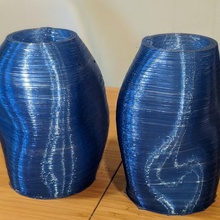 Wasser-Flaschen-Vasen-gbx Kunst Dekor nützlich vase 3d print model - Mito3D