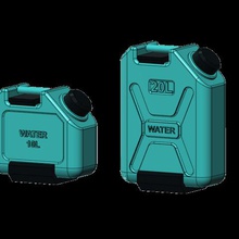 a água pode definir 110 vários miniatura rc escala de acessórios rastreador 3d print model - Mito3D