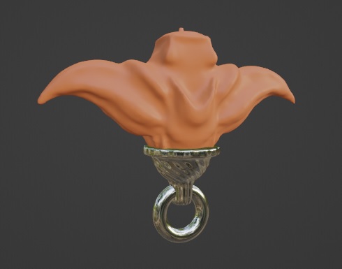 água castanha Concha Comida delicioso 3D print model - Mito3D