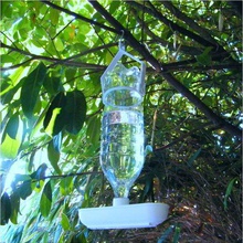 erogatore d'acqua per gli uccelli natura abbeveratoio distributore selvatici arredamento animale decorazione utile non supportato chat acqua ondata caldo calore sete 3d print model - Mito3D