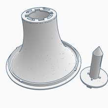 water filter funnel upgrade home 3d print model - Mito3D