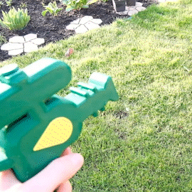 acqua pistola blaster emoji estate festa giardino bambini 3d print model - Mito3D