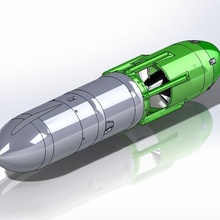 water jet propulsion unit gadget jetsurf waterjet pump jetpump efoil 3d print model - Mito3D