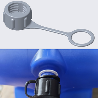 water jug air vent cap Tools lid parts 3d print model - Mito3D