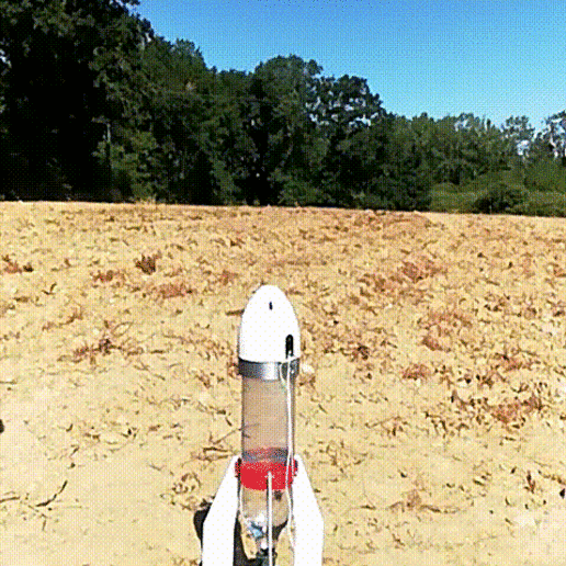 acqua razzo gioco spazio volante piano ingranaggio gadget giocattolo pompa moto 3D print model - Mito3D