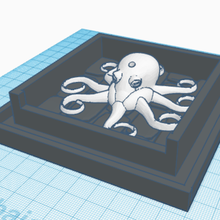 Wasser Quelle octopus 3d print model - Mito3D