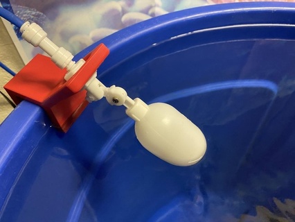 acqua fermare salata mescolando acquario bruto galleggiante valvola inversione osmosi nuotatore serbatoio animali domestici casa 3d print model - Mito3D