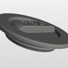 Wasser Stopper sinken Gadget Stecker 3d print model - Mito3D