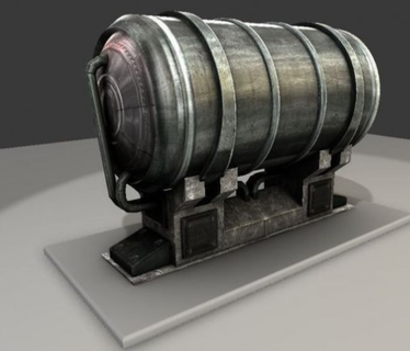 água tanque arquitetura metal cidade Construir 3d print model - Mito3D