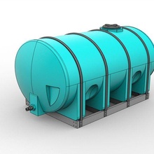 agua tanque modelo 1 14 escala camión 3d impresión 3d print model - Mito3D