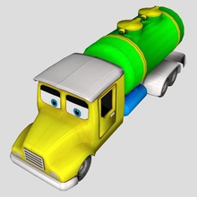 water tanker game truck model tank cost supplier 3d print model - Mito3D