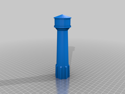 water tower oberhausen buildings structures nrw 3d print model - Mito3D