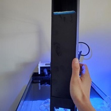 waterbox 25 pennisula aquarium media basket 3d print model - Mito3D