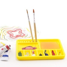 watercolor palette tool art supplies paint hobbies 3d print model - Mito3D
