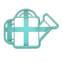 el riego puede cortador de galletas jardinería la galleta flor herramienta fondant en regadera 3d print model - Mito3D