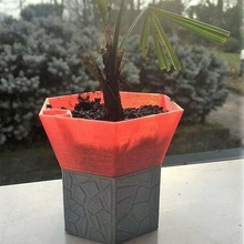 arrosage planteur automatique plante vase pot réservoir calcul jardin jardinage nature conception fleur 3d print model - Mito3D
