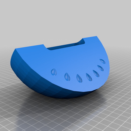 watermelon phone holder 3D print model - Mito3D