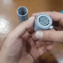 impermeable cápsula artilugio capsule waterproof 3d print model - Mito3D