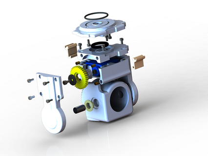 étanche prise courant jouer mini cardan tamaris uav drone droneparts flir ir thermique caméra équipement 3d print model - Mito3D