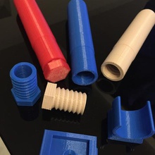 waterproof test tube containers +mounting system tool 3d print model - Mito3D
