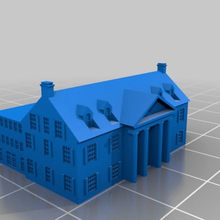 watkins molinero beca salón arquitectura edificios estructuras 3d print model - Mito3D