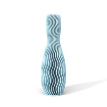 wave 04 home decor accessories interior vase flower 3d print model - Mito3D