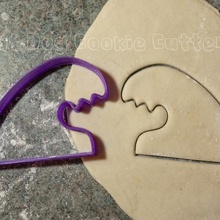 wave cookie cutter home cooking kitchen fondant icing biscuit bisket baking sea cookies beach 3d print model - Mito3D