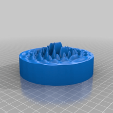 wave interfero double art math 3d print model - Mito3D