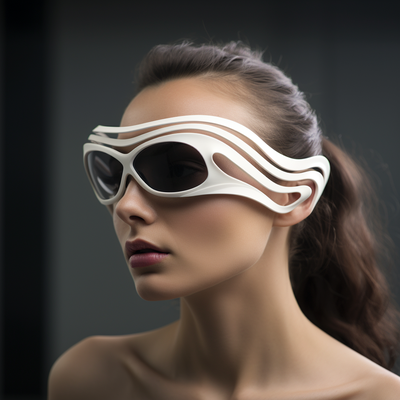 onda óculo fractalia 3d 3dfashion 3dglasses 3d print model - Mito3D